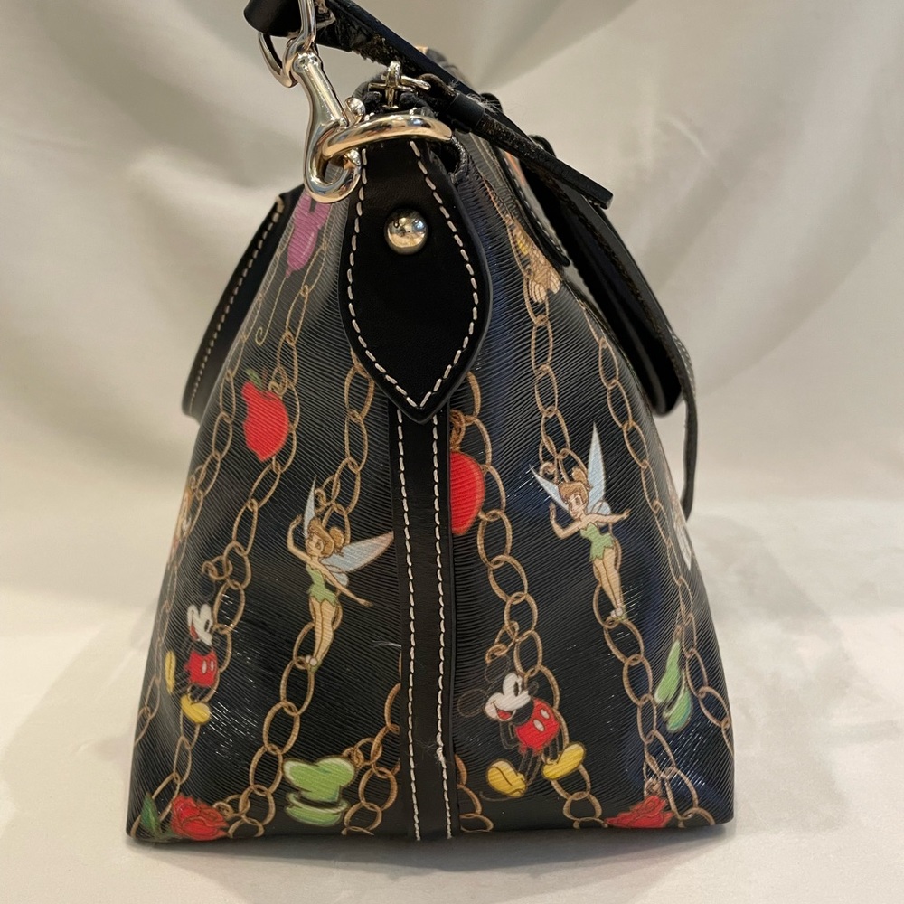 Dooney & Bourke Disney Charms Black Satchel - Picture 6 of 16